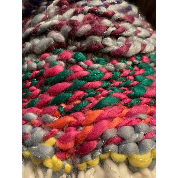 I N C International Concepts Rainbow Shine Beanie Hat (444) - Picture 4 of 4